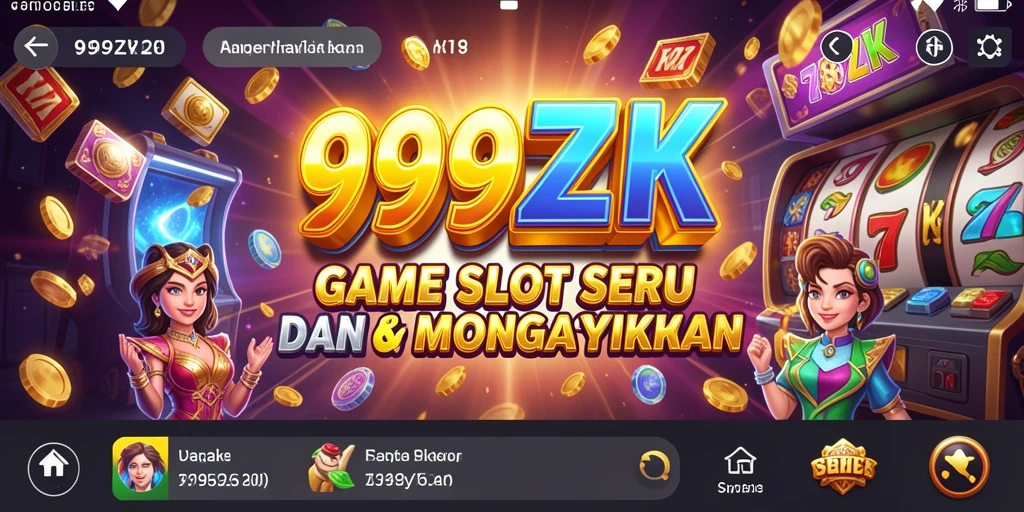 Tampilan gameplay seru dan menarik di 999ZK.