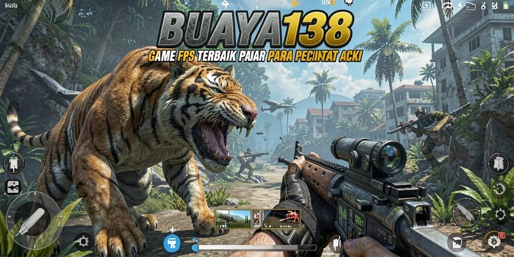 Tampilan gameplay seru dari BUAYA138 dengan aksi FPS yang mendebarkan.