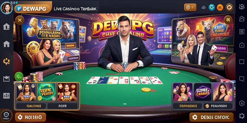 Tampilan langsung gameplay DEWAPG yang menegangkan dan interaktif.