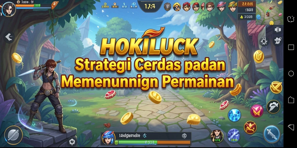 Tampilan menarik gameplay HOKILUCK yang perlu strategi cerdas.
