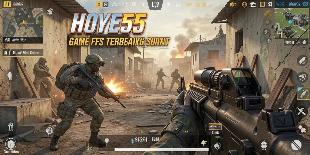 Gameplay seru di HOYE55 dengan pertempuran tak terlupakan.