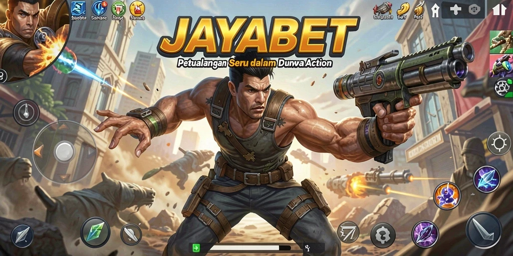 Tampilan gameplay JAYABET yang mendebarkan dan penuh aksi.