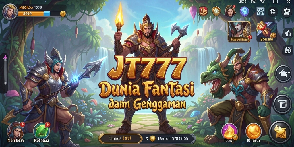 Gameplay JT777 yang seru dalam dunia MMORPG.