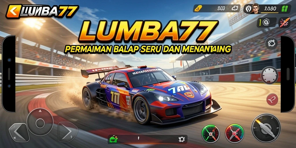 Tampilan menarik dari gameplay LUMBA77 dengan aksi balapan yang mendebarkan.