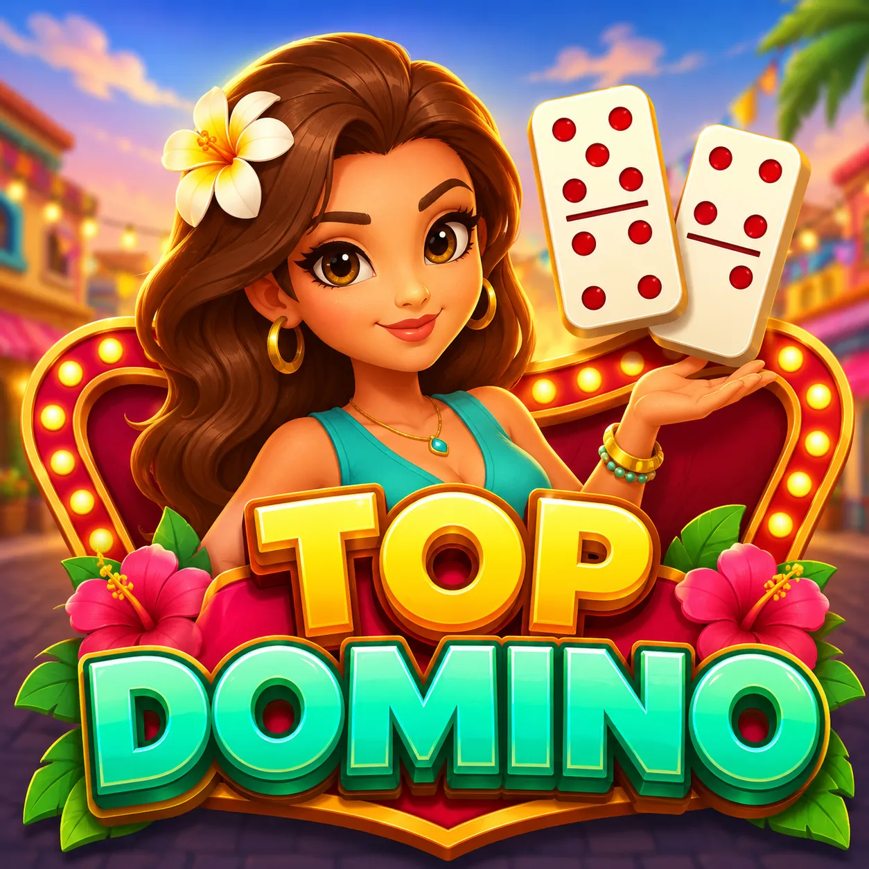 TOPDOMINO - Pertahanan Menara Seru dan Menantang